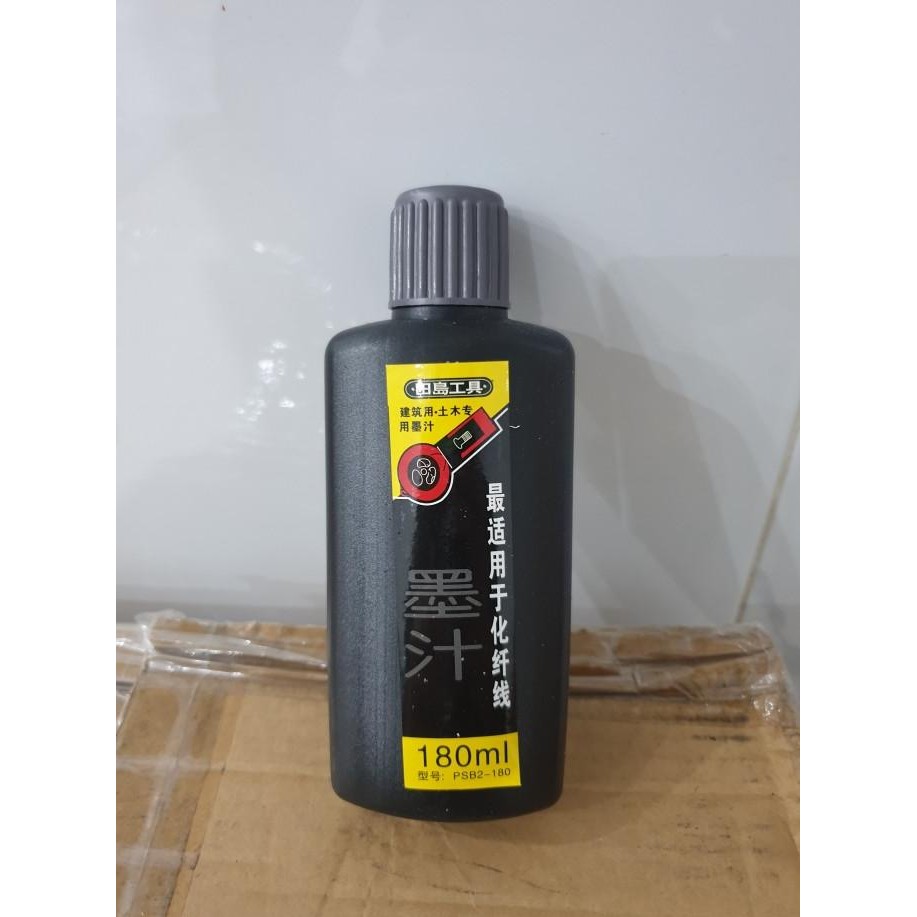 

Tinta Sipatan Hitam 180ml / Black Ink For Tajima 180ml Tinta Hitam