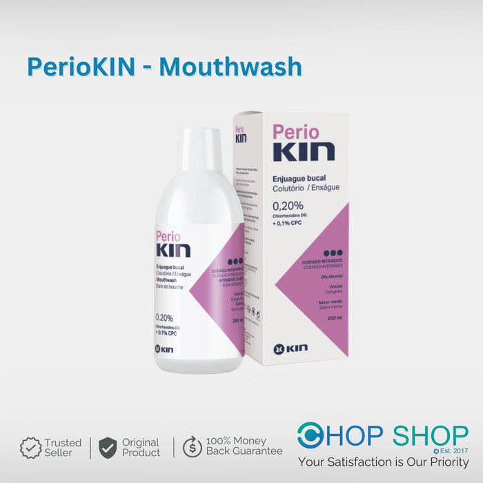 PerioKin Perio Kin Obat Kumur Chlorhexidine hexidine chx mouthwash kin