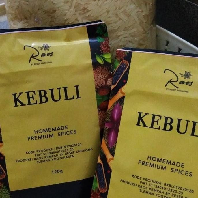 

Bundling Beras Basmathi 1kg + Raos Kebuli Bumbu Instant Premium 2Pcs KGS