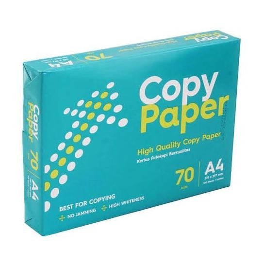 

[Grab/Gojek] Kertas Fotocopy Print HVS A4 Copy Paper 70 g Box Dus