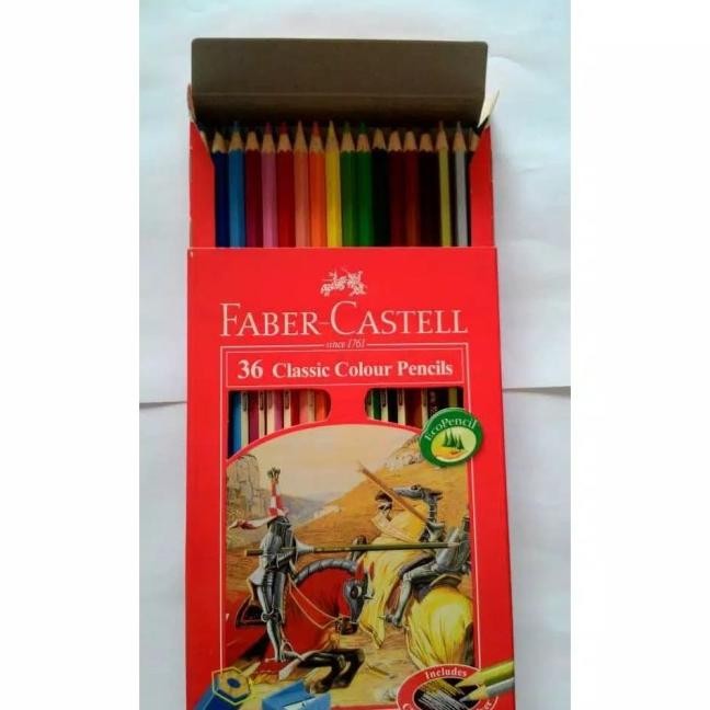 

Sil Warna Faber Castell 36 Classic / Free Rautan