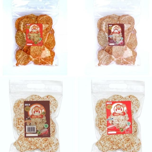 

X 4 Rasa Keripik Tempe Mama Tina #Tempeh Chips