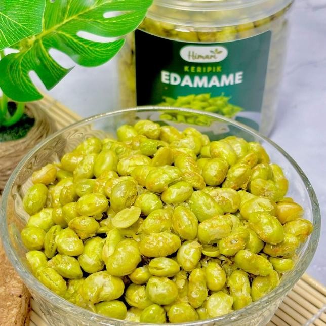 

Keripik Edamame Renyah Krispi Kemasan Jar 500Ml