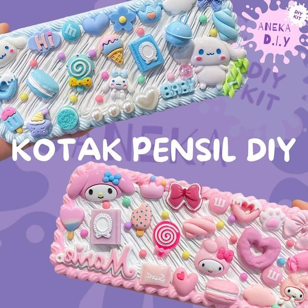 

Kit Kotak Sil Diy / Diy Deco Cream Kit / Diy Cilcase / Diy Kotak