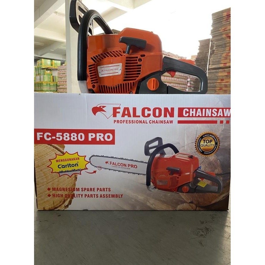 FALCON 5880 PRO CHAINSAW + 22inch BAR BAJA