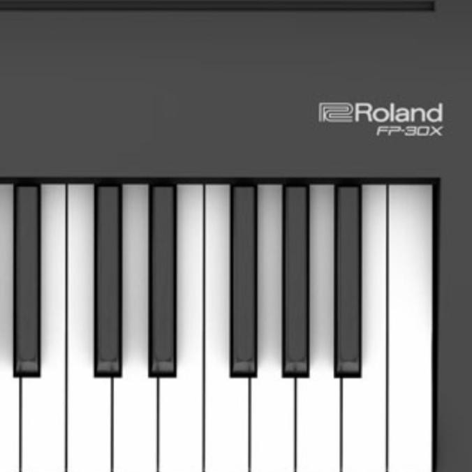 Roland Fp30X / Roland Fp 30X Wh / Fp-30X Bk Original Digital Piano  Ready
