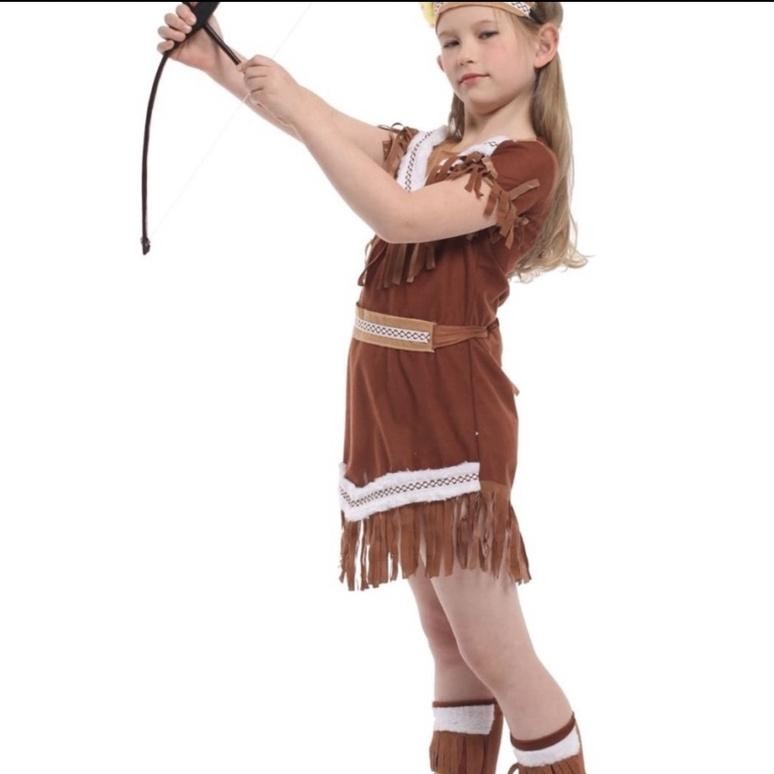 FGH [ jojokids ] costume indian native cosplay toddler | kostum anak india  amerika | native AMERICA