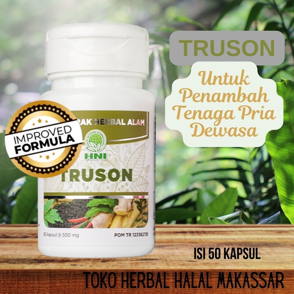 

Truson HNI HPAI isi 50 kapsul Herbal untuk menjaga kebugaran dan meningkatkan tenaga