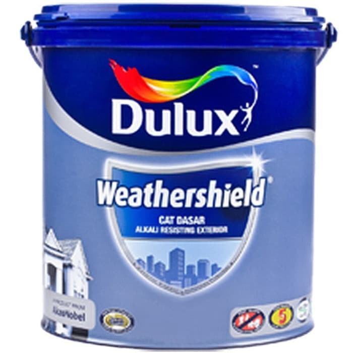 CAT DASAR DULUX ALKALI RESISTING WEATHERSHIELD EXTERIOR 25 KG