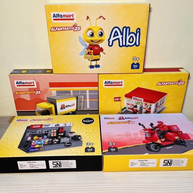 Bricks Alfamart Toys Official Merchandise Limited Edition