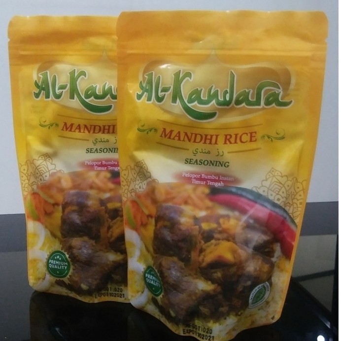 

Lhiu Al Kandara Bumbu Instan Nasi Mandhi 200Gram Mandi Rice Seasoning Arab