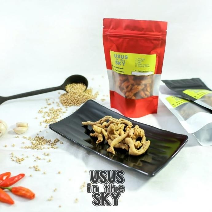 

keripik usus ayam pedas grosir LM99