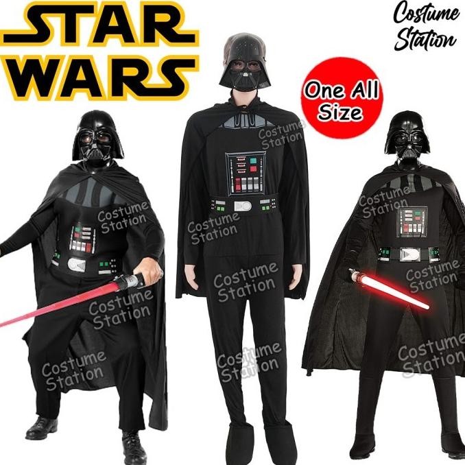 Kostum Star Wars Darth Vader / Costume Sith Lord dewasa