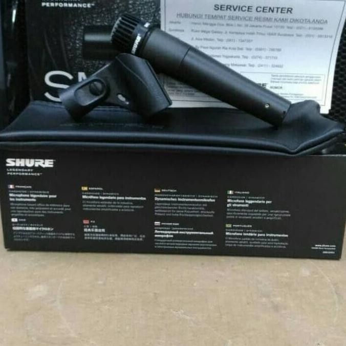Mic Kabel Shure Sm 57 Shure Sm57 Original  Ready