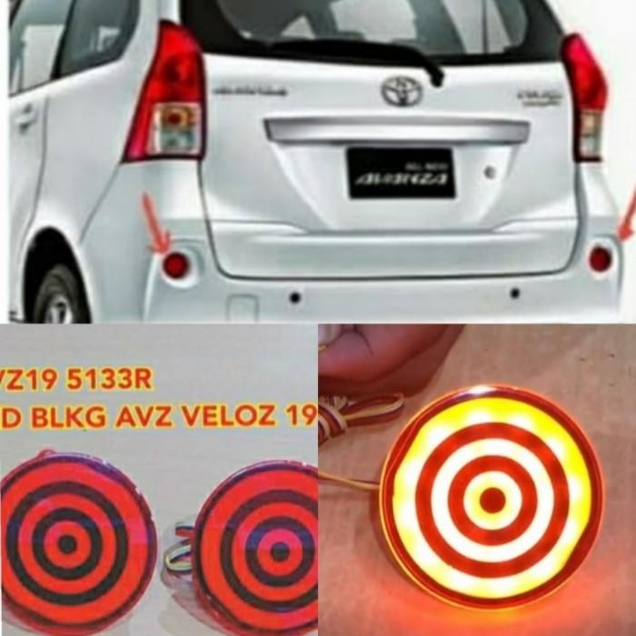 Lampu reflektor bemper belakang avanza veloz 2012-2020 Original