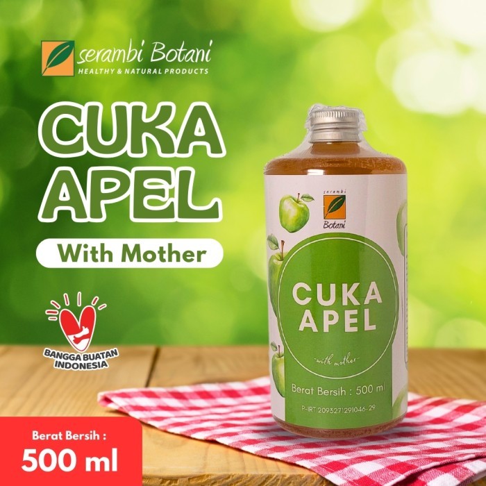 

Cuka Apel Organik With The Mother Serambi Botani - Diet Detoks dan Kolesterol Asam Urat