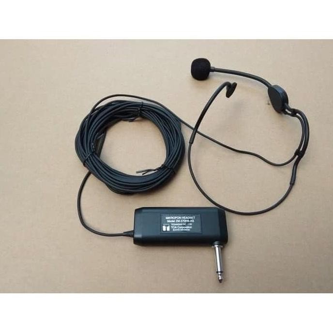 Mic Headset Toa Zm 370 Hs Toa Zm 370Hs Toa Zm370Hs As Original  Ready