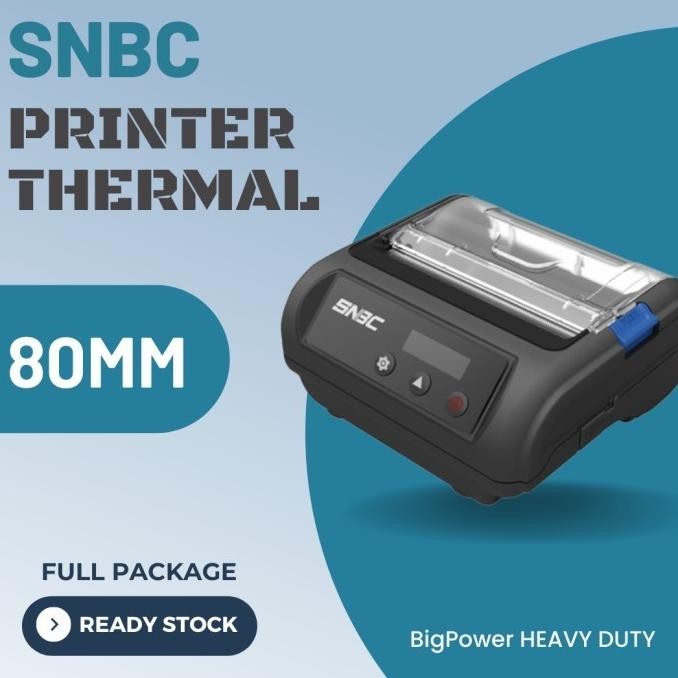 Printer Thermal SNBC Bluetooth 80mm