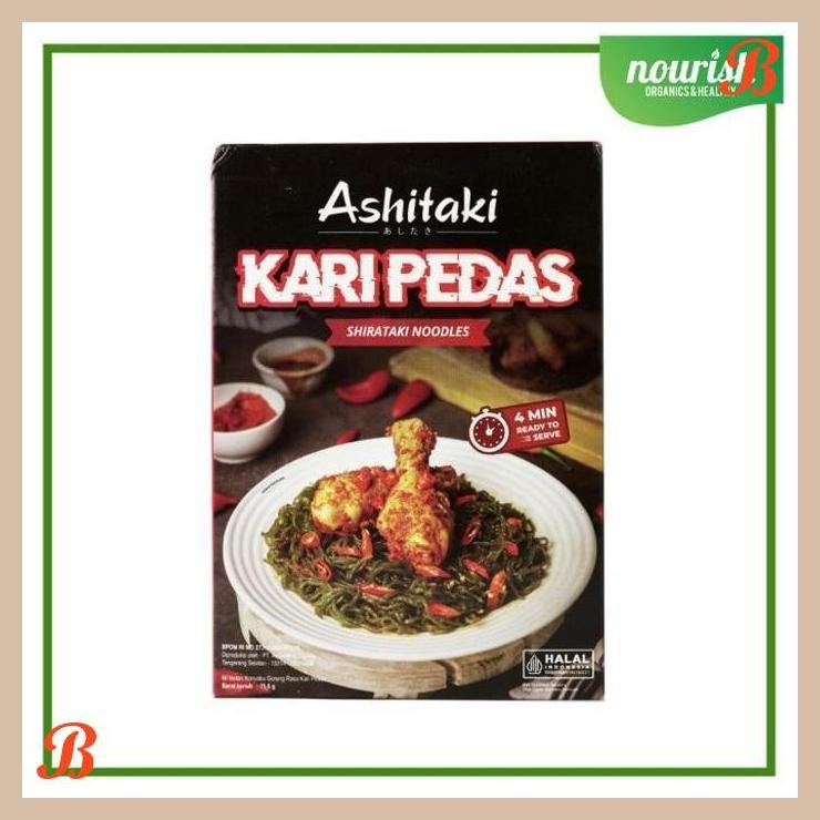 

| NN | ASHITAKI MI GORENG KARI PEDAS 75GR (MIE RENDAH KALORI)