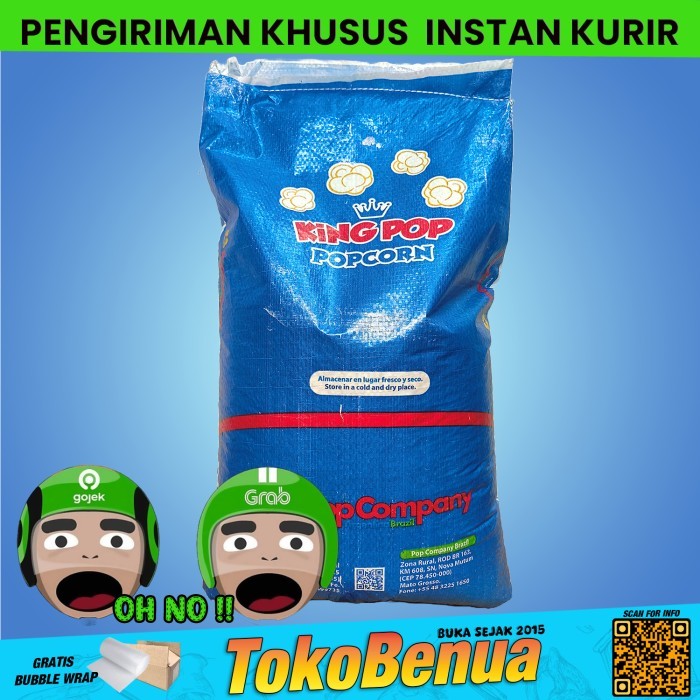 

Jagung Popcorn King Pop 1 Sak 22.7 kg khusus GOJEK