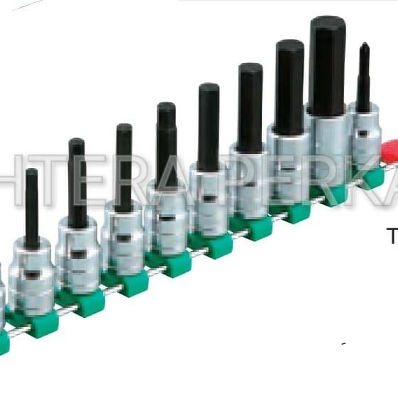 Hex Bit Socket Set 10 pcs TBT410H