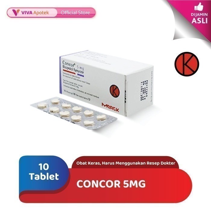 Concor 5 mg (10 Tablet)