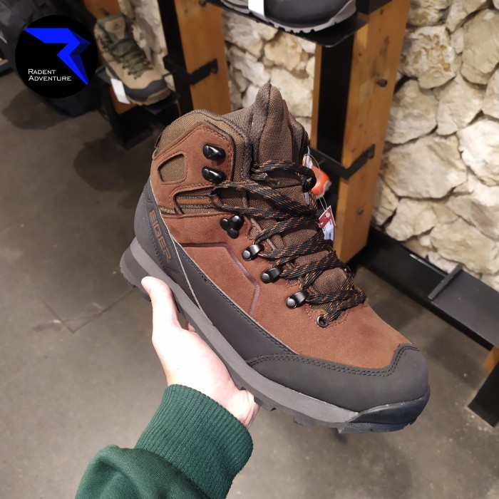 Sepatu Eiger Cayman Lite 91000 5358 Dbr Original Keren Awet Gunung