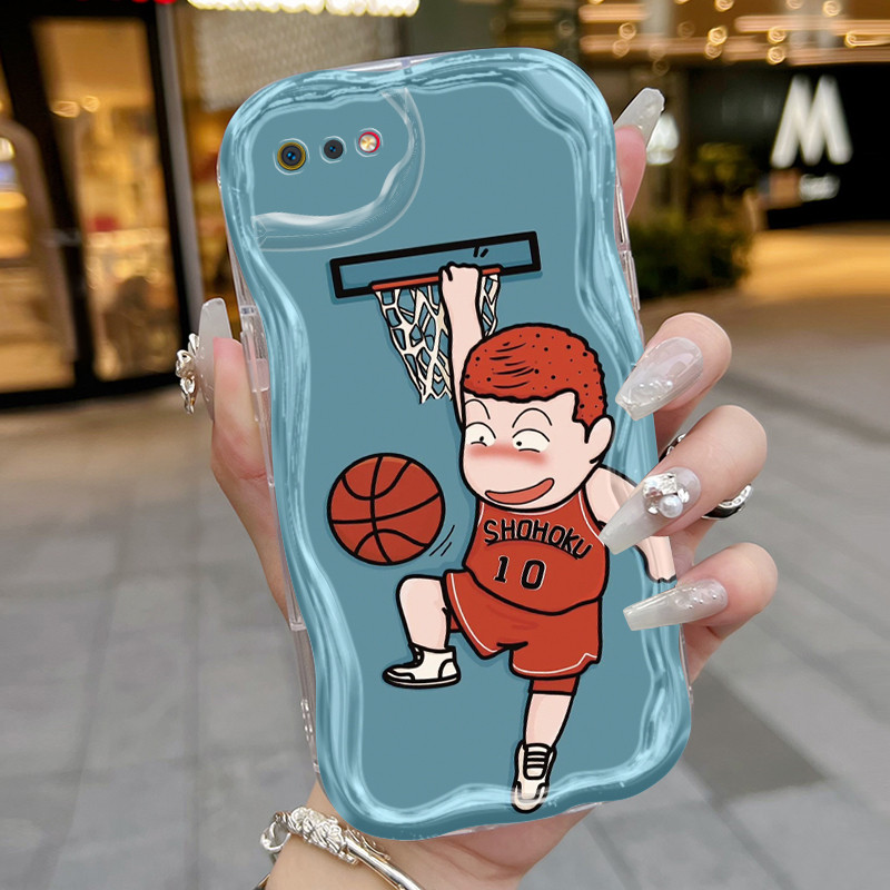 Casing Hp Untuk Realme C2 Realme C2s OPPO A1K Case Casing HP pola Bola basket anime Cesing Kesing ba