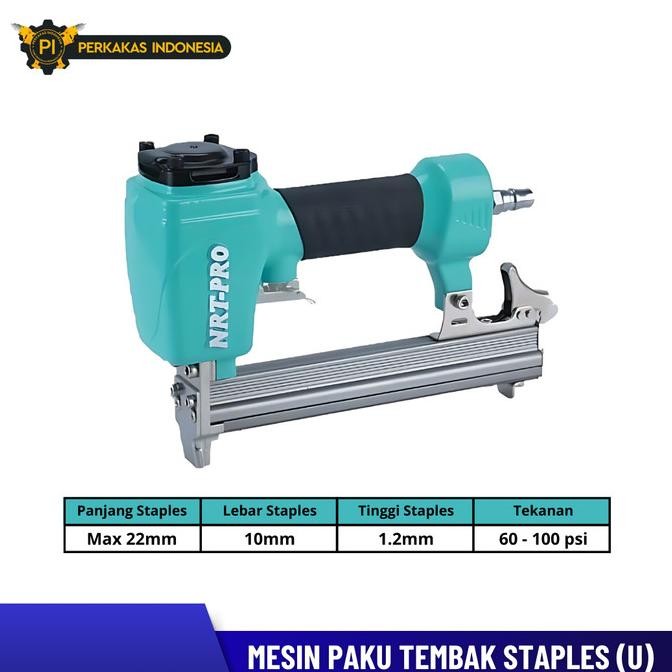 

PROMO MESIN PAKU TEMBAK STAPLES NRT PRO 1022J HD AIR NAILER STAPLER ORIGINAL DAN TERPERCAYA