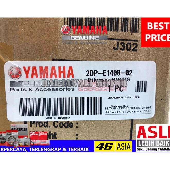 Crankshaft Kruk As Nmax Asli Original Yamaha