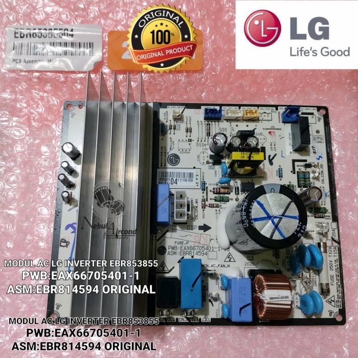 Modul Pcb Outdor Ac Inverter Lg 1 Pk T10Emv T10 Emv T10Ev3, T10Ev4 Best Seller