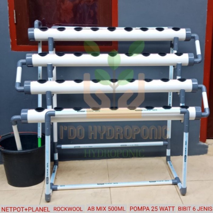 INSTALASI HIDROPONIK BERTINGKAT