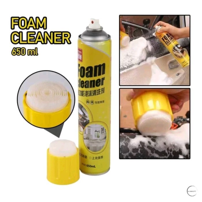___] Foam Spray Pembersih Interior Mobil Multifungsi Foam Spray Cleaner NEW