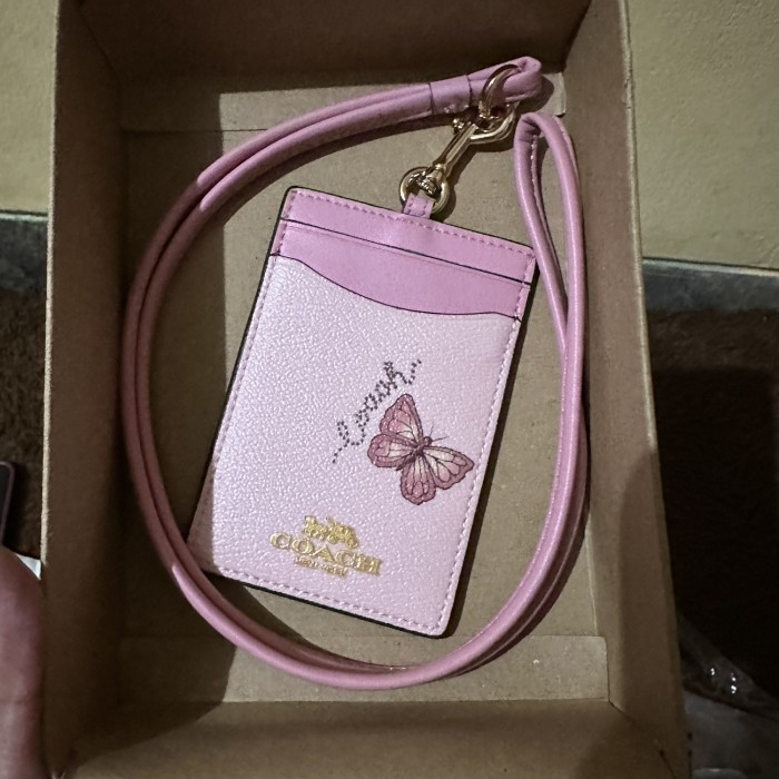 

Produk Baruu! Lanyard ID Card Butterfly Print Lanyard Original
