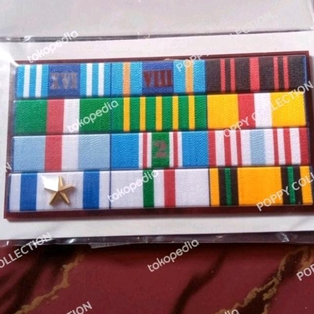 Satya Lencana Pdh Tni Ad Al Au - Pita Tni-Polri (Costum)