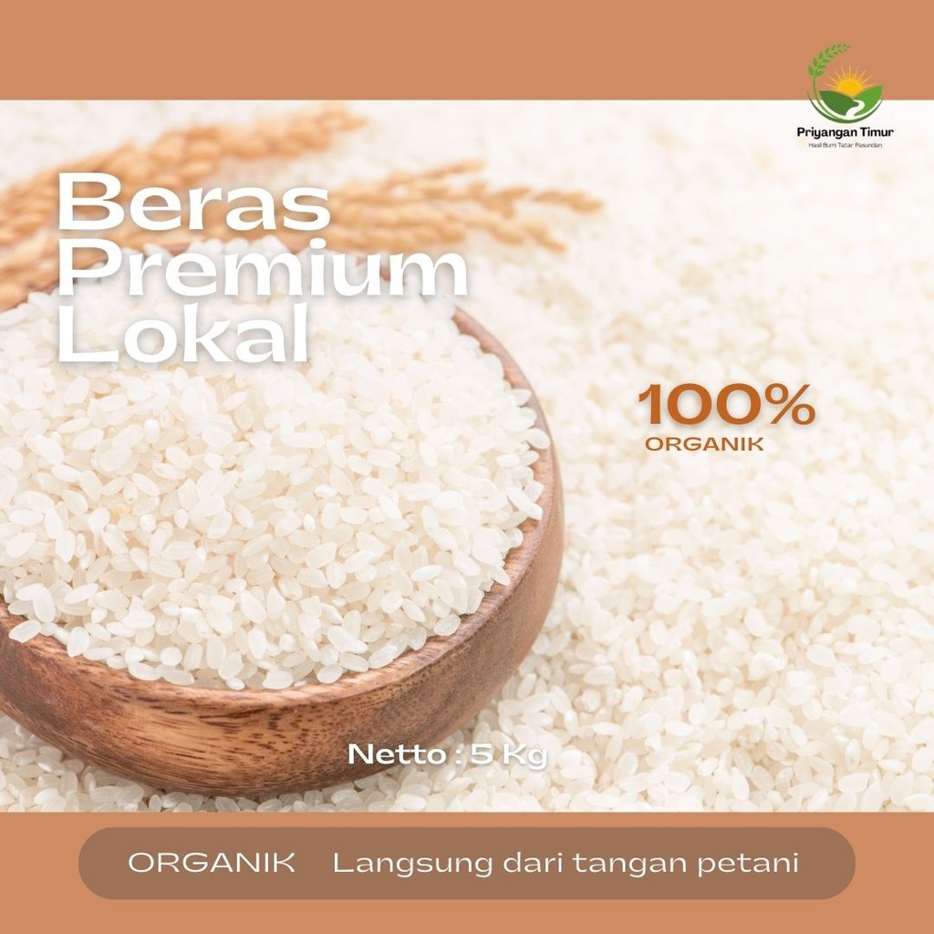 

Beras Lokal Super Premium Organik Murah Grosir 5kg