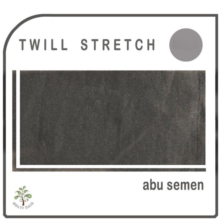 multi kain cotton katun twill stretch 9 oz chinos roll per 50 yard