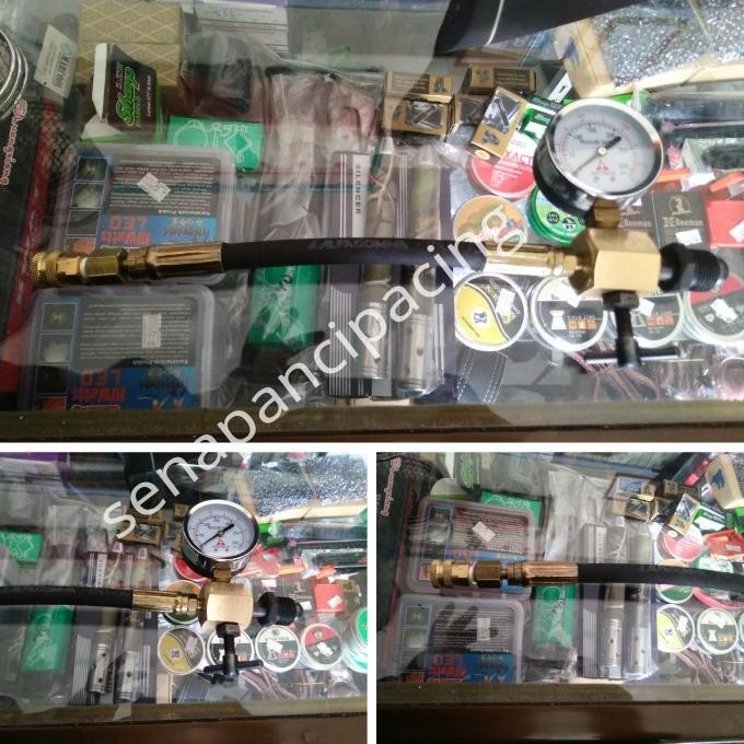 Regulator Tabung Rumah Sakit Oksigen Untuk Pcp 1 Set + Kupler Betina  Ready