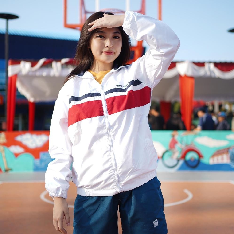 Original Rown Division Official Tracksuit Jacket - Rowndvsn Jaket Luca White Premium