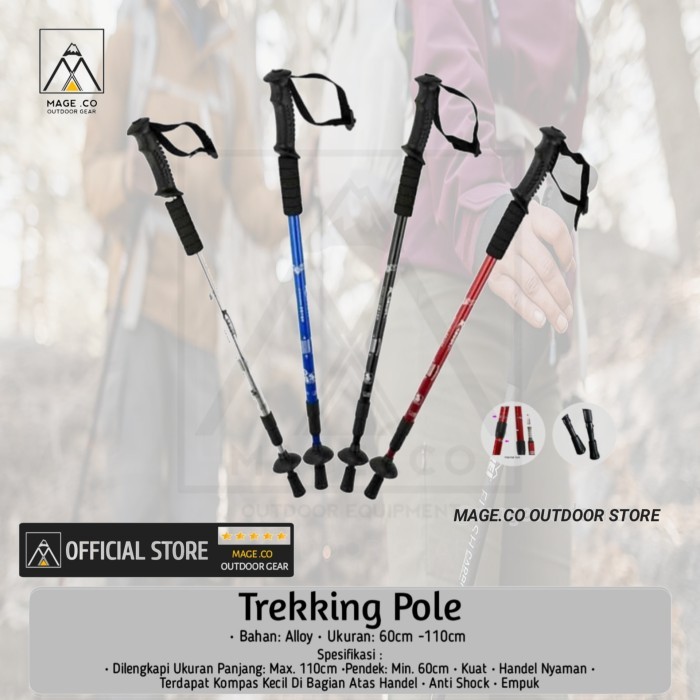 TRACKING POLE / TREKING POLE / TREKING POOL / TONGKAT PENDAKIAN OUTDOO