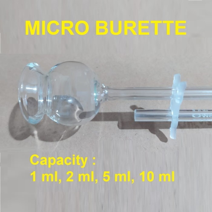 Terpopuler Micro Buret 1 Ml 2 Ml 5 Ml 10 Ml Microburet Mikro Burette Mikroburet