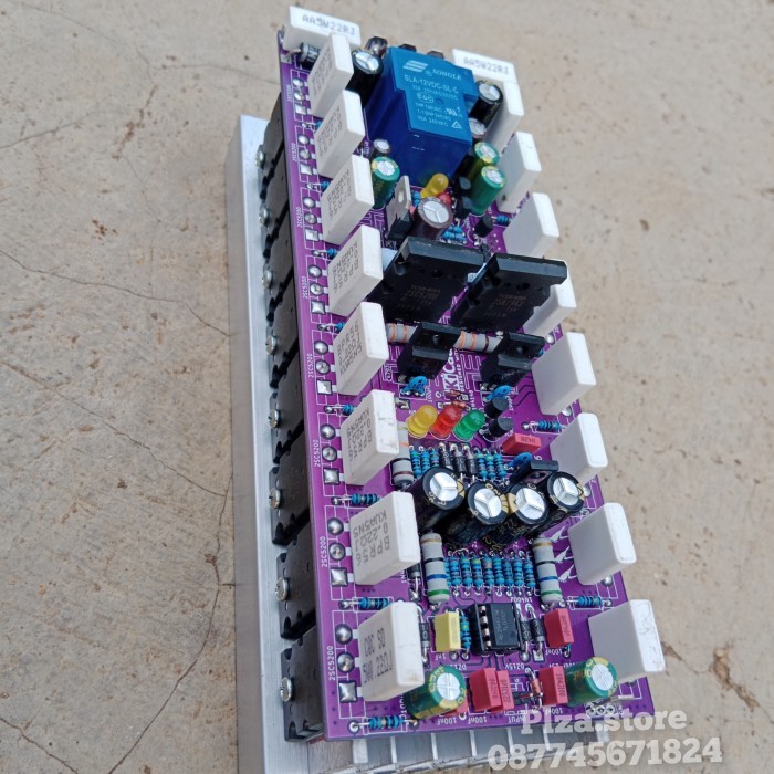 Kit driver power amplifier Socl 506 Tef lengkap 8 set final Toshiba