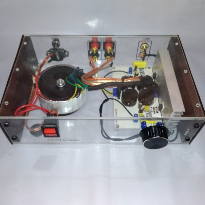 Rakitan Amplifier Gainclone Lm1875