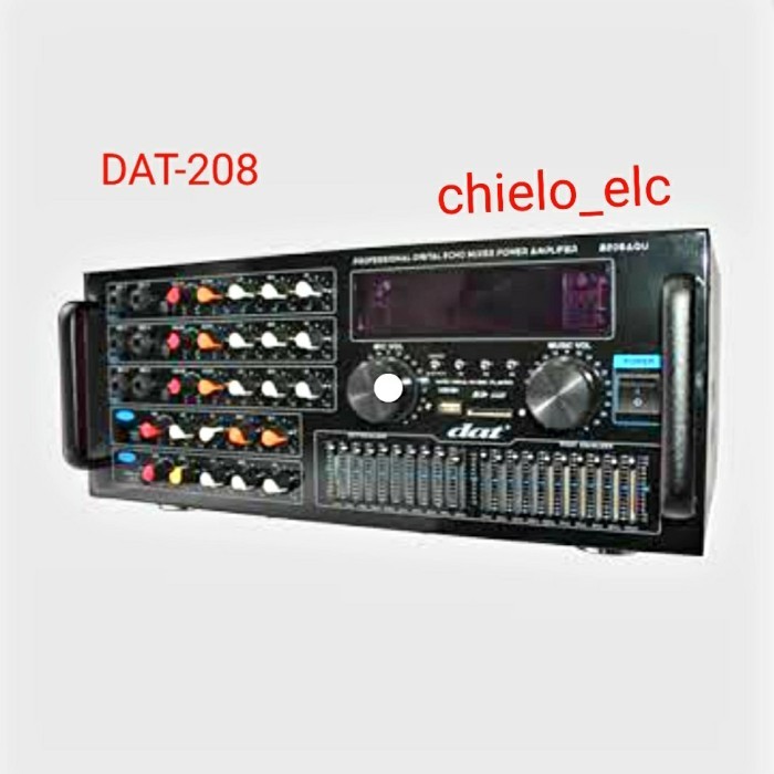 power ampli power amplifier bluetooth DAT B208 B 208