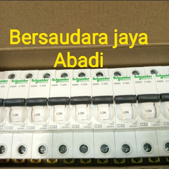 Mcb Ik60N 1phase 1poul 32A Schneider / Mcb 1pas 32a Schneider
