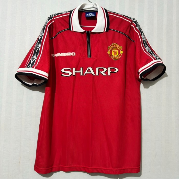 JERSEY MANCHESTER UNITED HOME 1998/1999 TREBLE