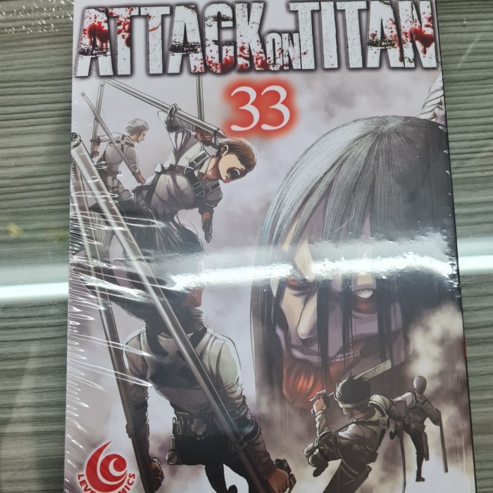 Komik Attack On Titan vol 33 segel ori