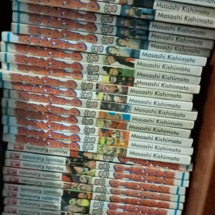 komik naruto set 62,66 kolpri