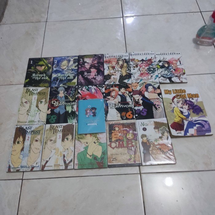 [Kolpri] Set Komik / Manga Devil Survivor, Blast of Tempest, etc