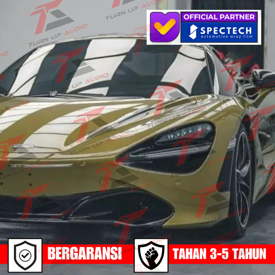 Wrapping Sticker mobil Premium spectech PET GLOSS FIR GREEN garansi tahan lama stiker mobil wrap